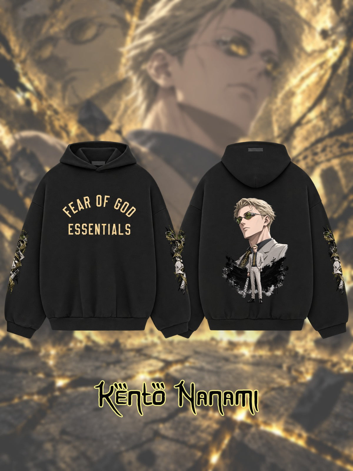 Kento Nanami V.2 Custom Ess. Hoodie