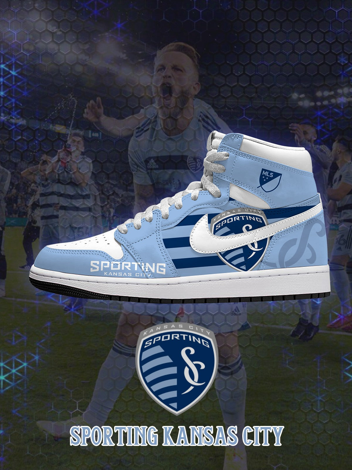 Kansas City V.1 Custom High-Top Sneakers