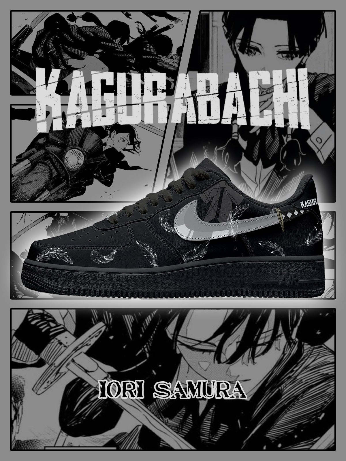 Iori Samura V.1 Custom Sneakers