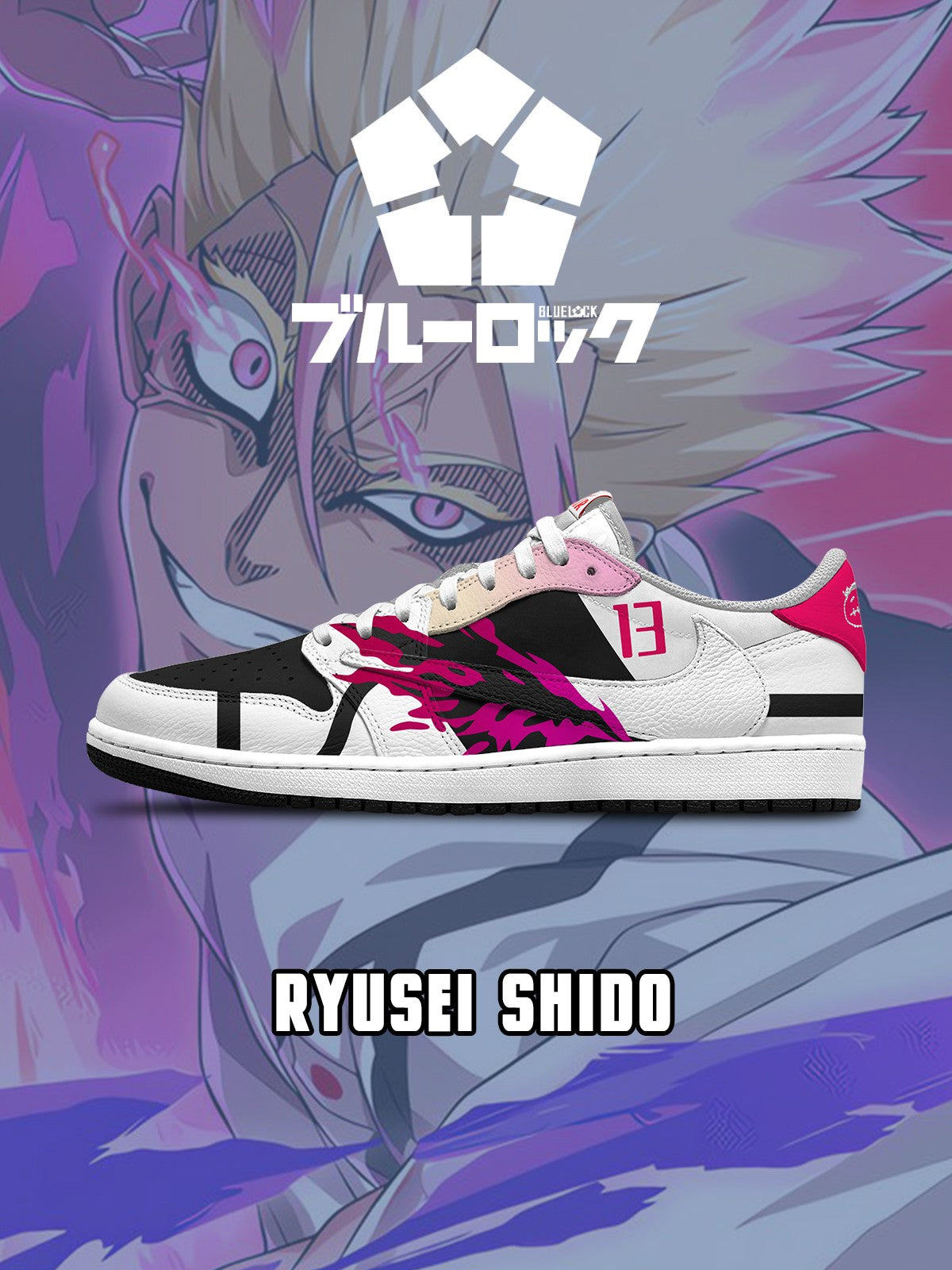 Ryusei Shido V.6 Custom TS Low Sneakers