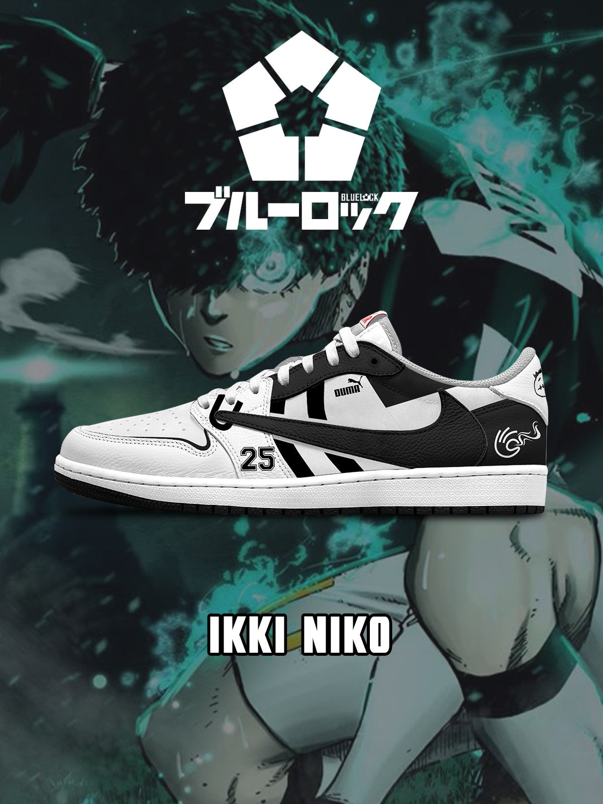 Ikki Niko V.2 Custom TS Low Sneakers