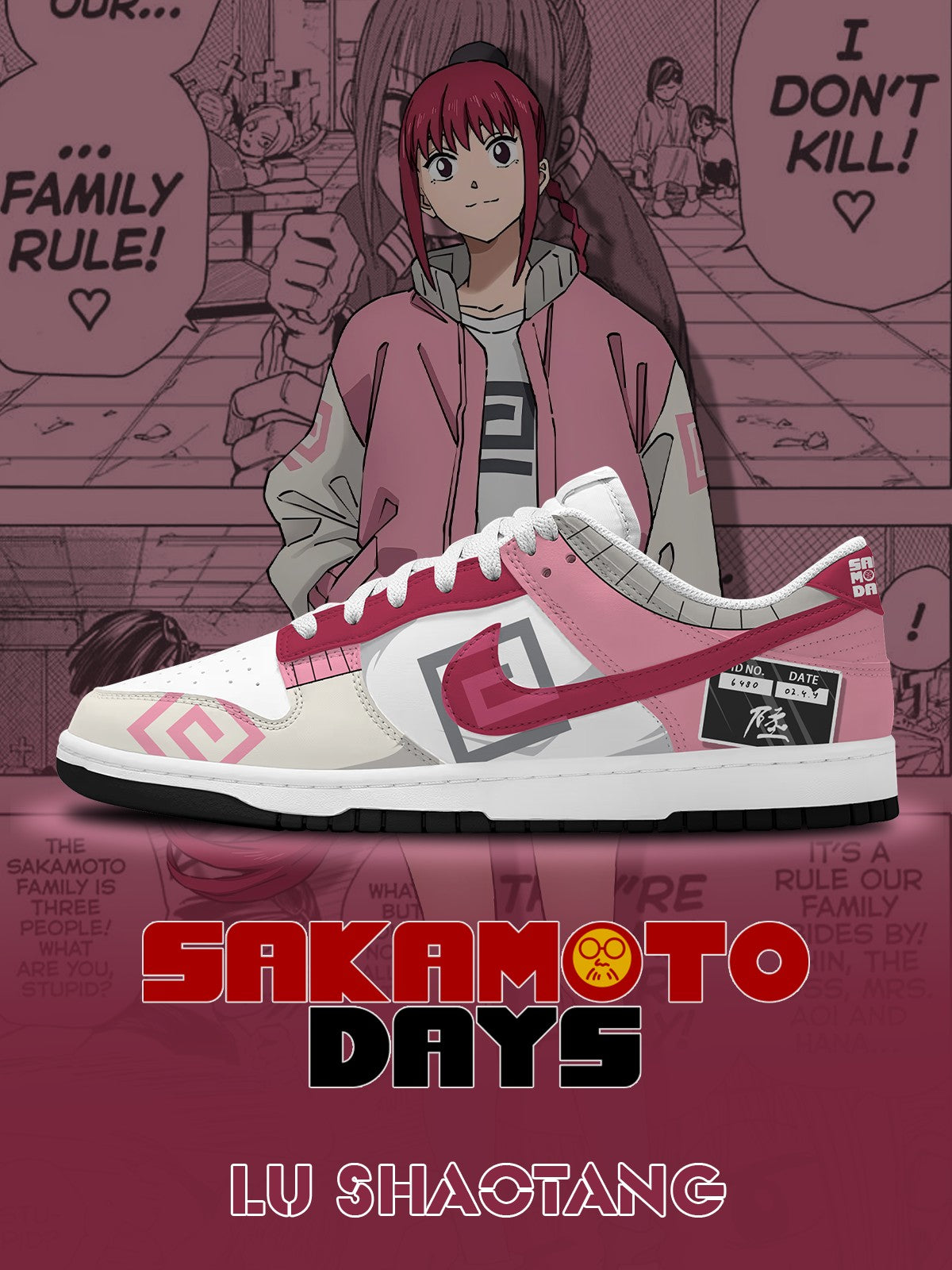 Lu Shaotang V.1 Custom SB-Style Sneakers