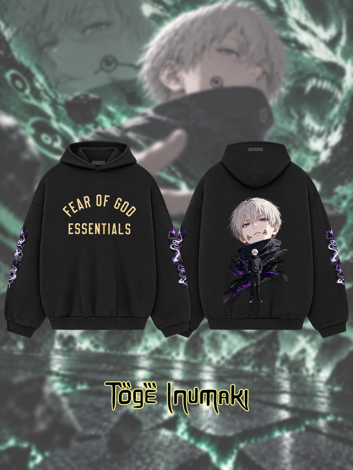 Toge Inumaki V.2 Custom Ess. Hoodie