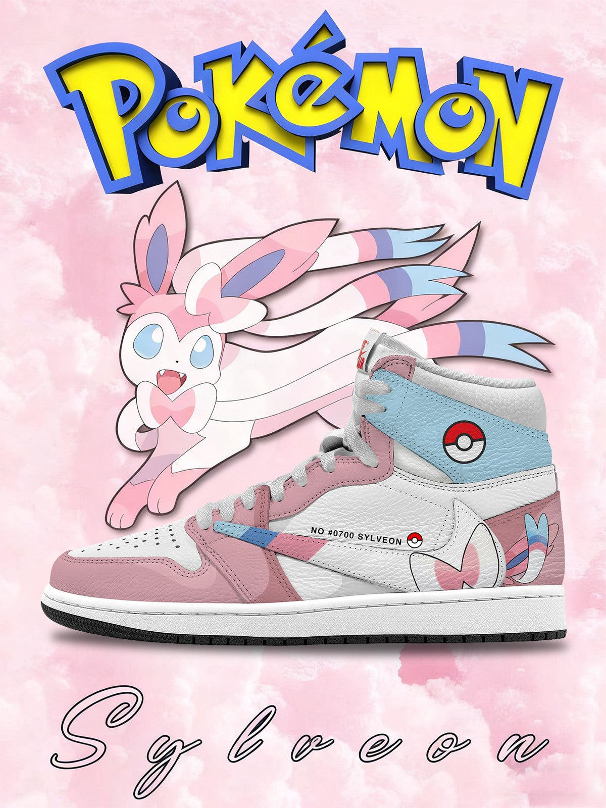 Sylveon V.1 Custom TS High Sneakers