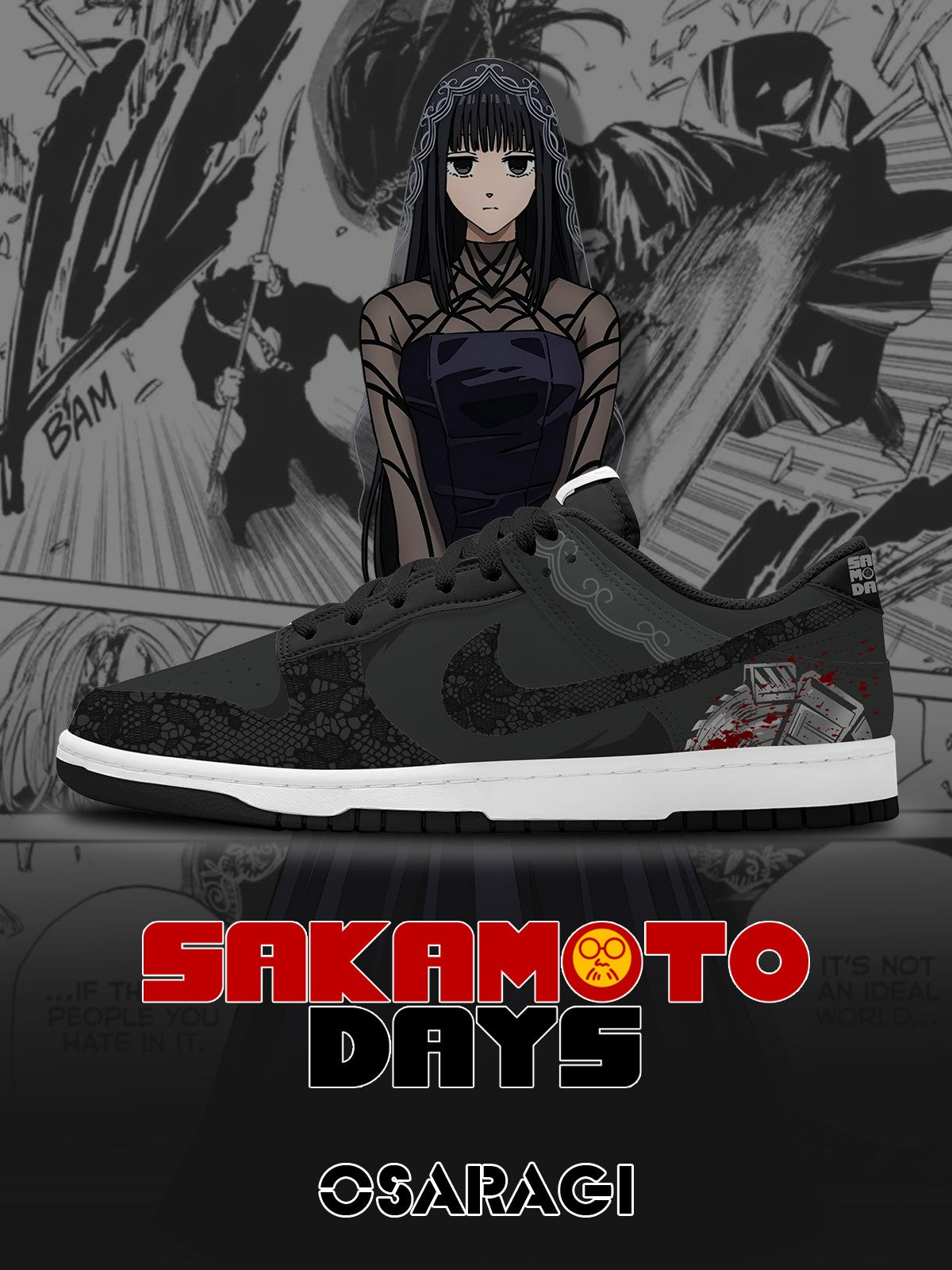 Osaragi  V.1 Custom SB-Style Sneakers