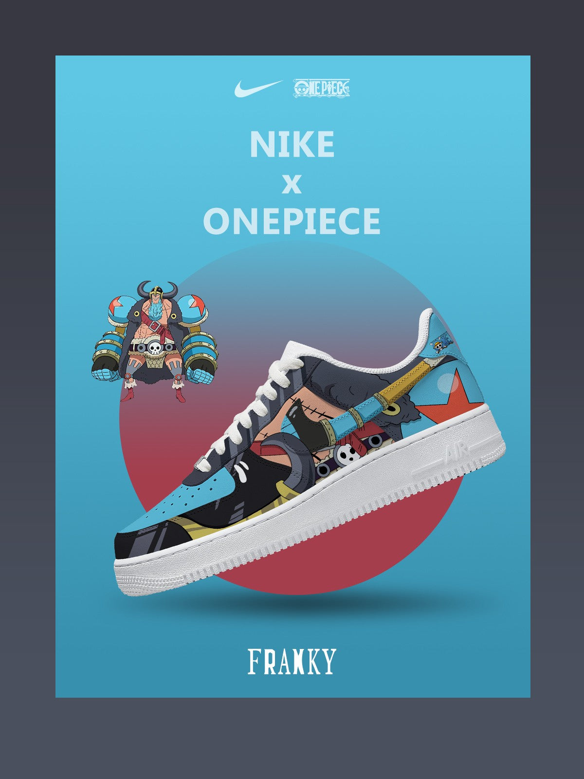 Iron Man Franky V.2 Custom Air-Style Sneakers