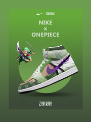 Zoro V.2 Custom High-Top Sneakers