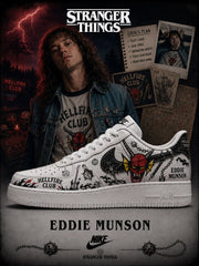 Eddie Munson V.1 Custom Air-Style Sneakers