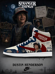 Dustin Henderson V.1 Custom TS High Sneakers