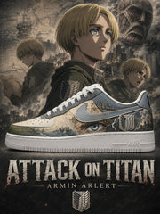 Armin Arlert V.2 Custom Air-Style Sneakers