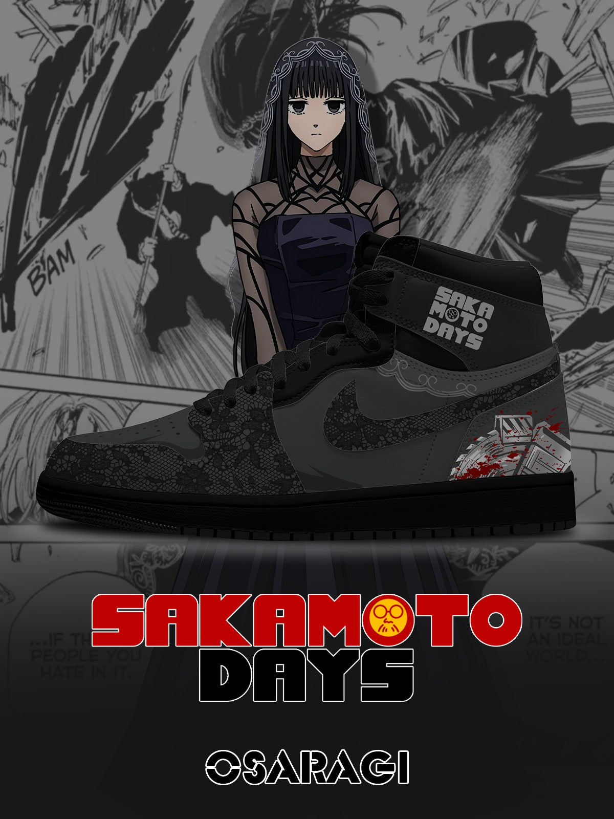 Osaragi  V.1 Custom High-Top Sneakers