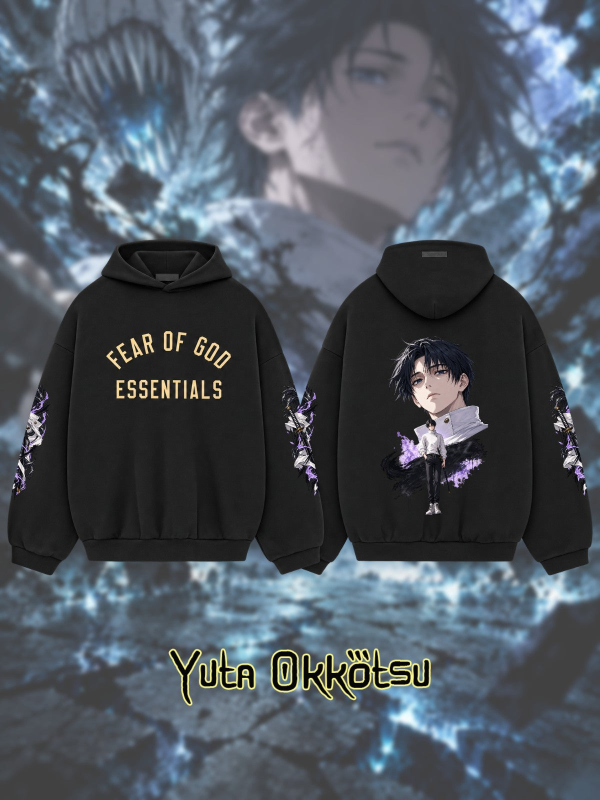 Yuta Okkotsu V.2 Custom Ess. Hoodie