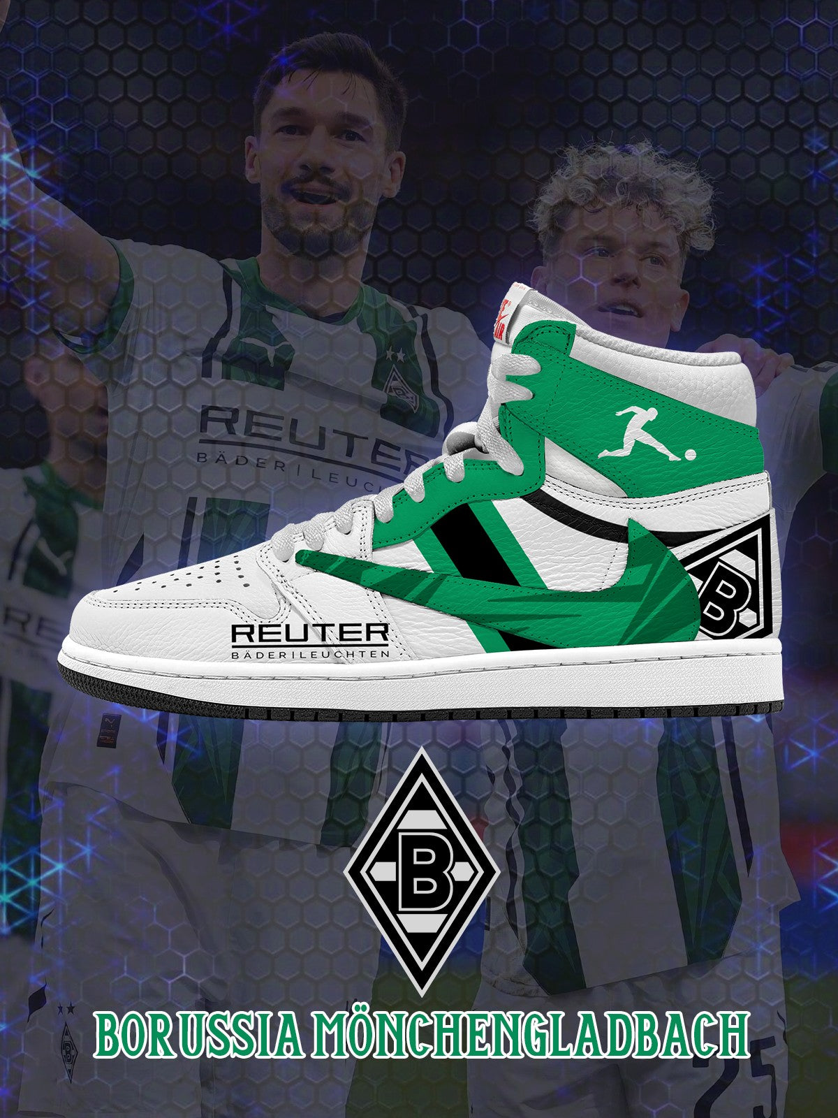 Borussia MG V.1 Custom TS High Sneakers