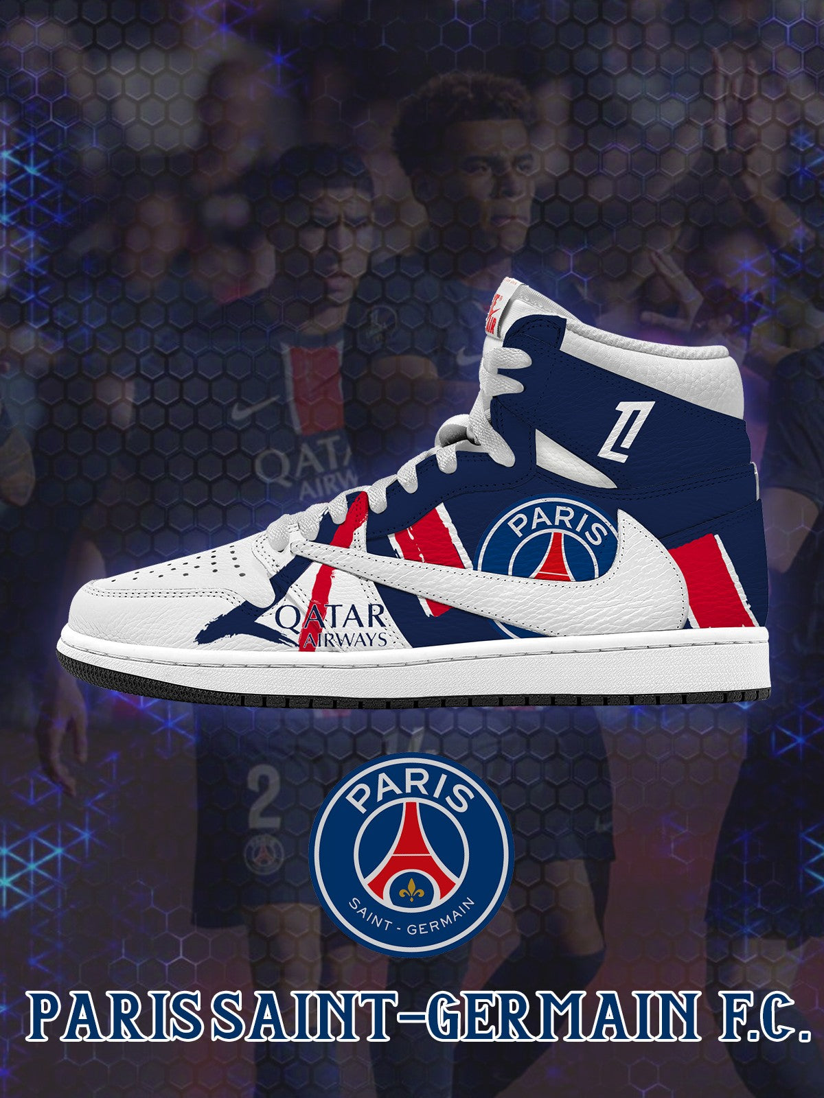PSG V.1 Custom TS High Sneakers