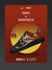 Monkey D. Luffy V.11 Custom Air-Style Sneakers
