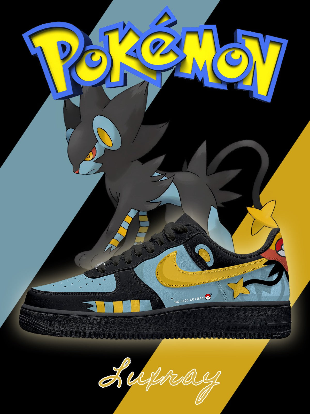 Luxray V.1 Custom Air-Style Sneakers