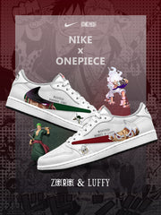 Luffy und Zoro V.1 Custom TS Low Sneakers
