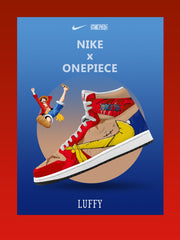 Monkey D. Luffy V.7 Custom TS High Sneakers