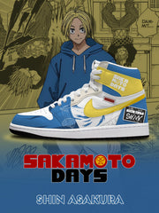 Shin Asakura V.1 Custom High-Top Sneakers