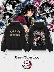 Giyu Tomioka V.1 Custom Ess. Hoodie