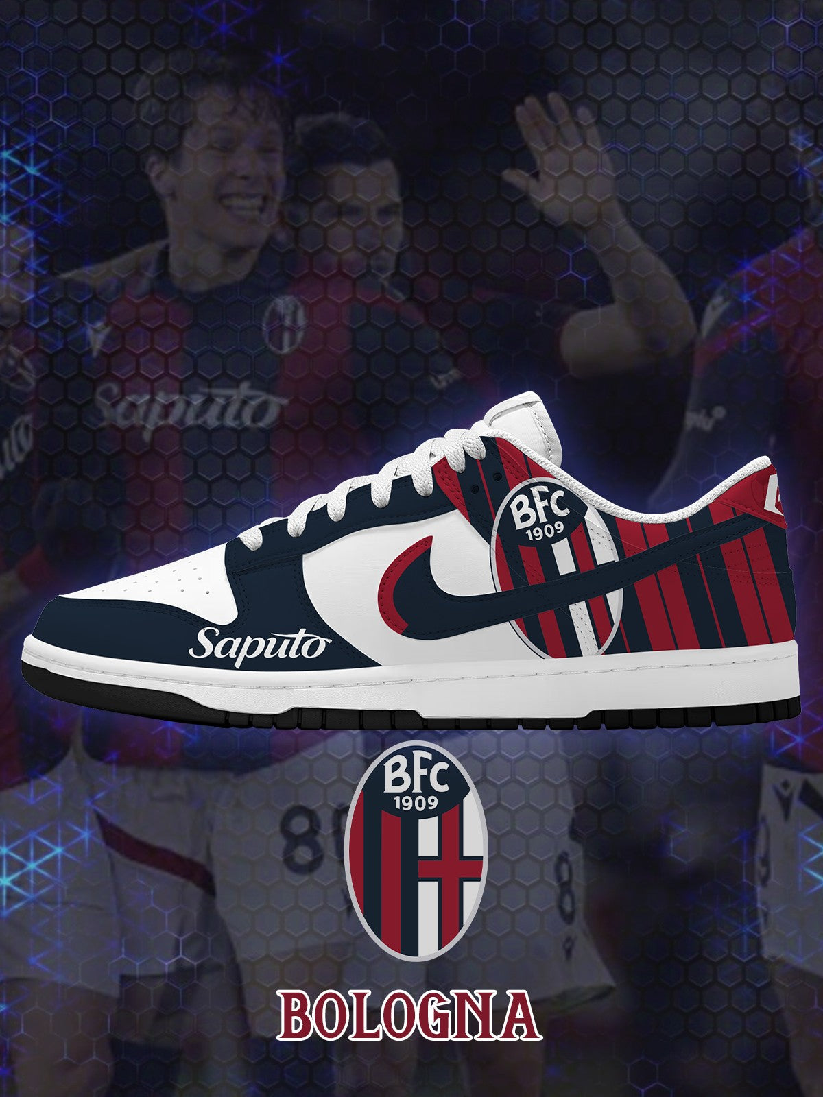 Bologna V.1 Custom SB-Style Sneakers