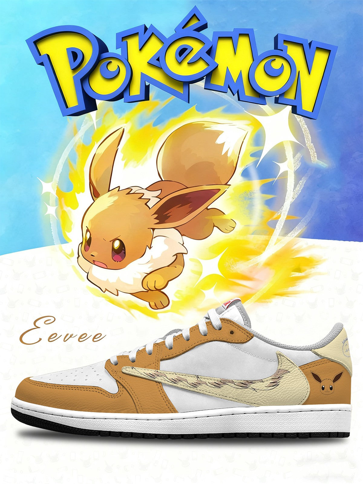 Eevee V.1 Custom TS Low Sneakers