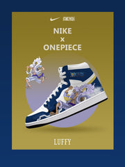 Monkey D. Luffy V.9 Custom High-Top Sneakers