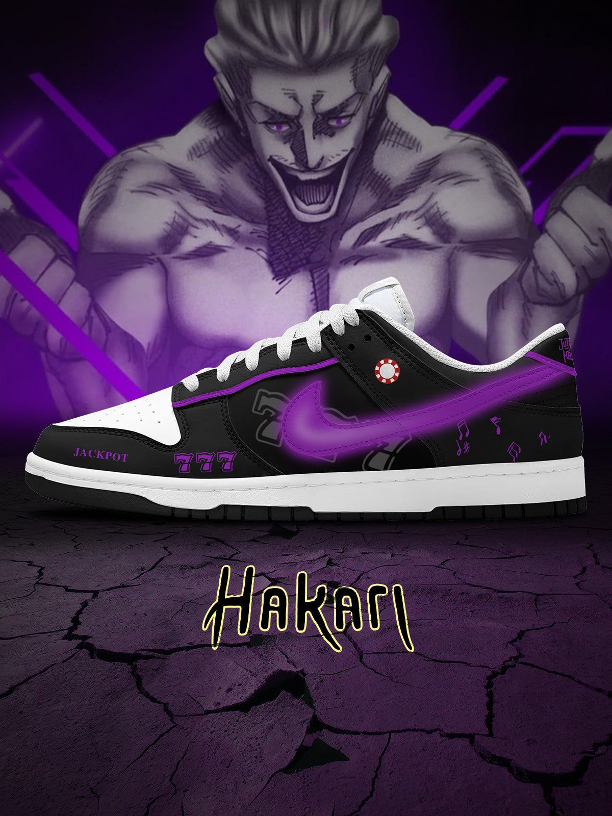 Kinji Hakari V.1 Custom Court-Low-Sneaker