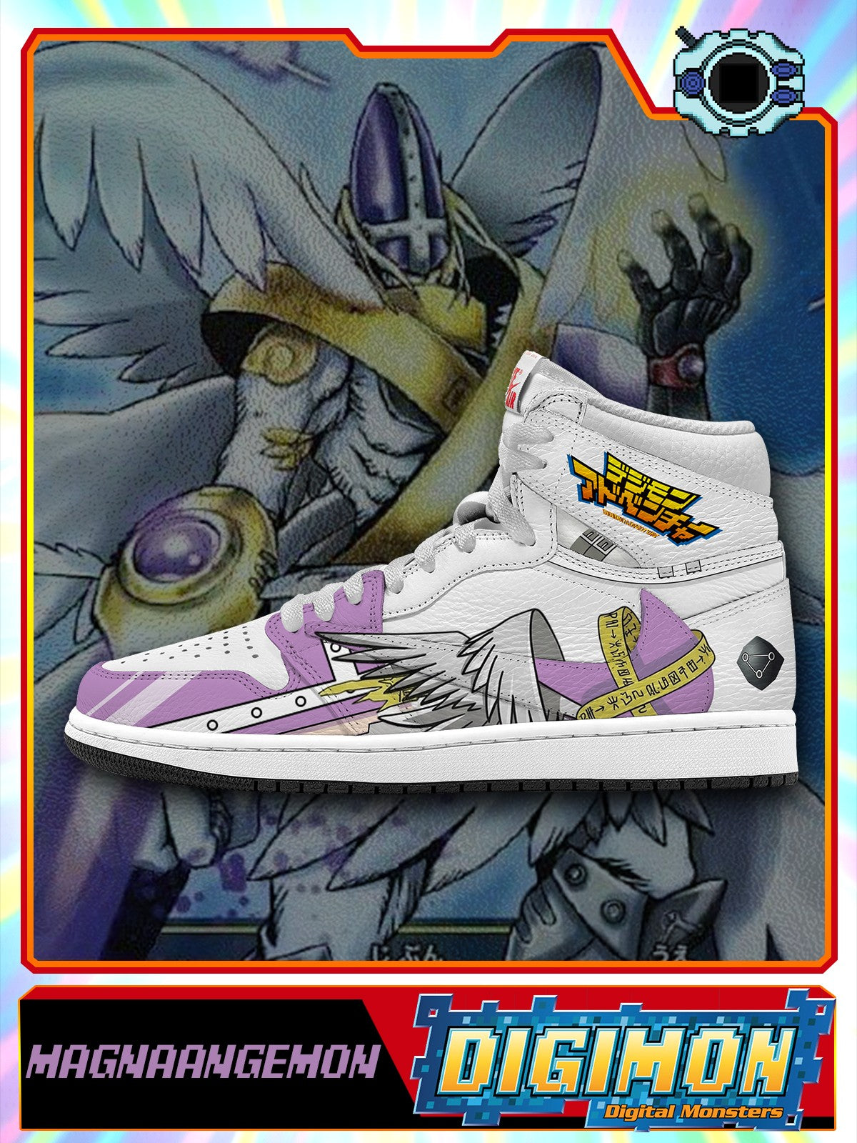 MagnaAngemon V.1 Custom TS High Sneakers