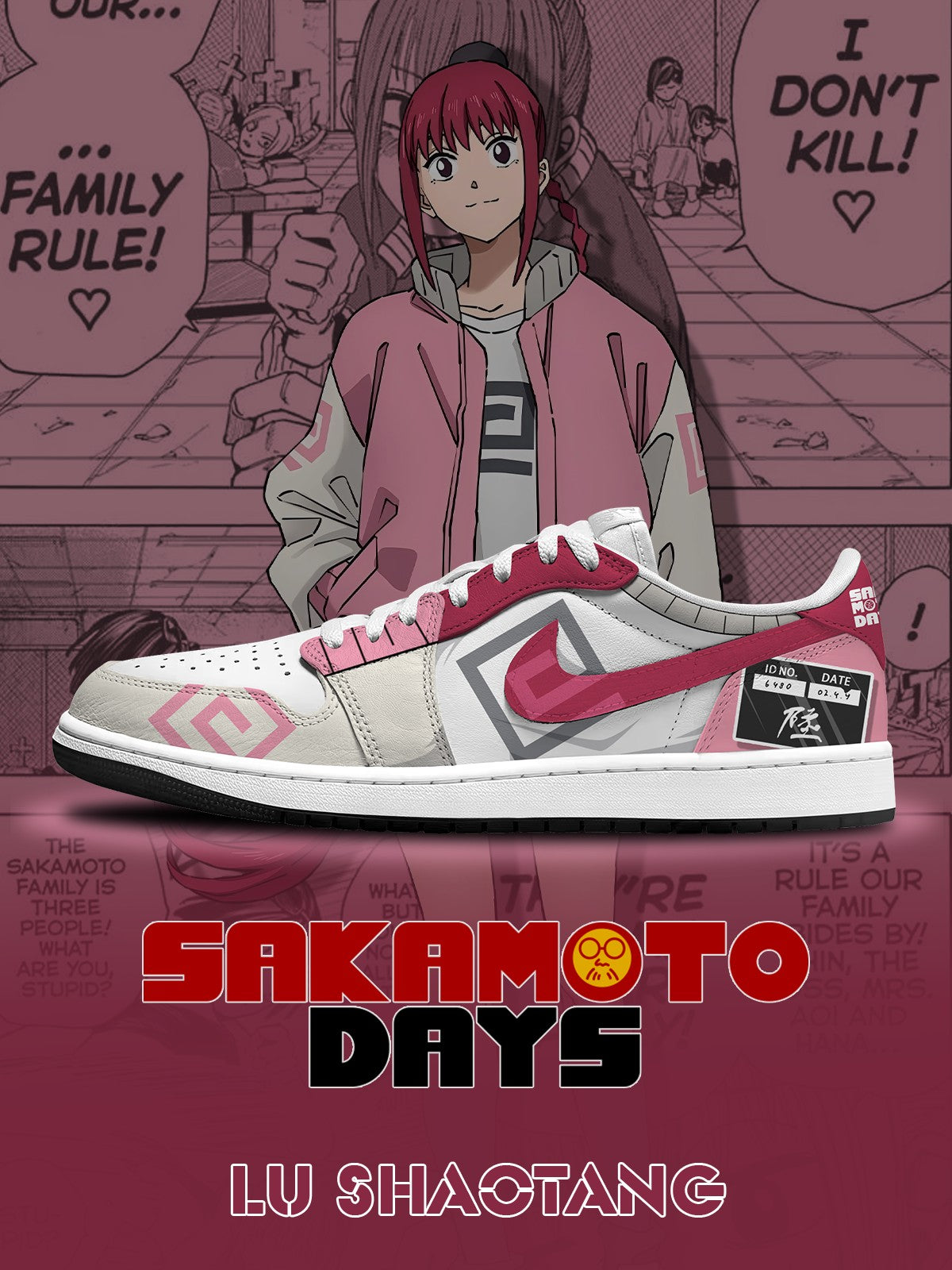Lu Shaotang V.1 Custom Low-Top Court Sneakers