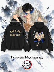 Inosuke Hashibira V.1 Custom Ess. Hoodie