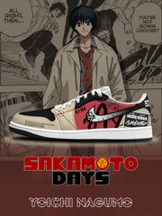 Yoichi Nagumo V.1 Custom Low-Top Court Sneakers
