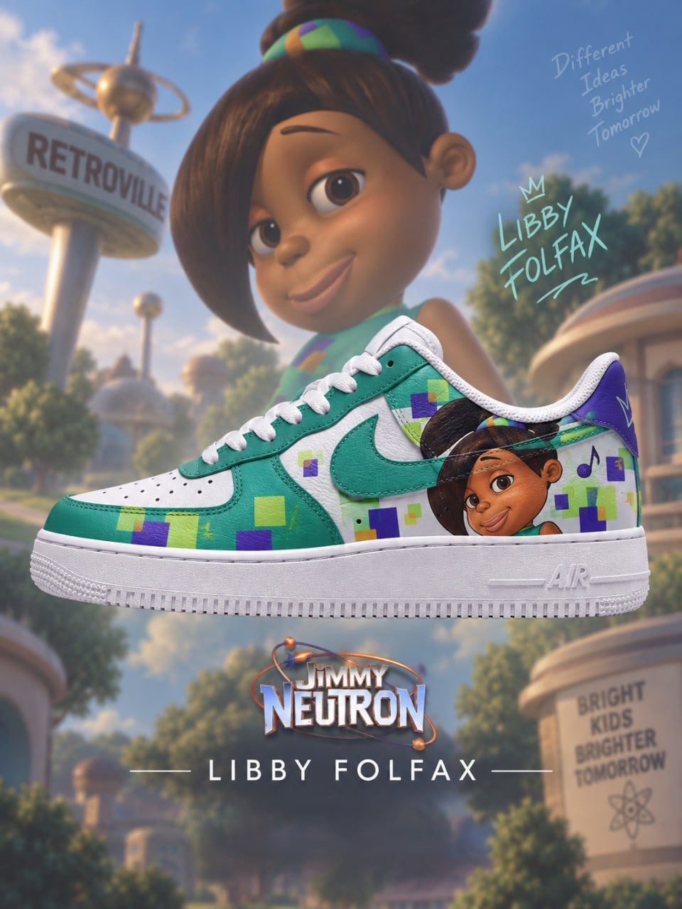 Libby Folfax V.1 Custom Air-Style Sneakers