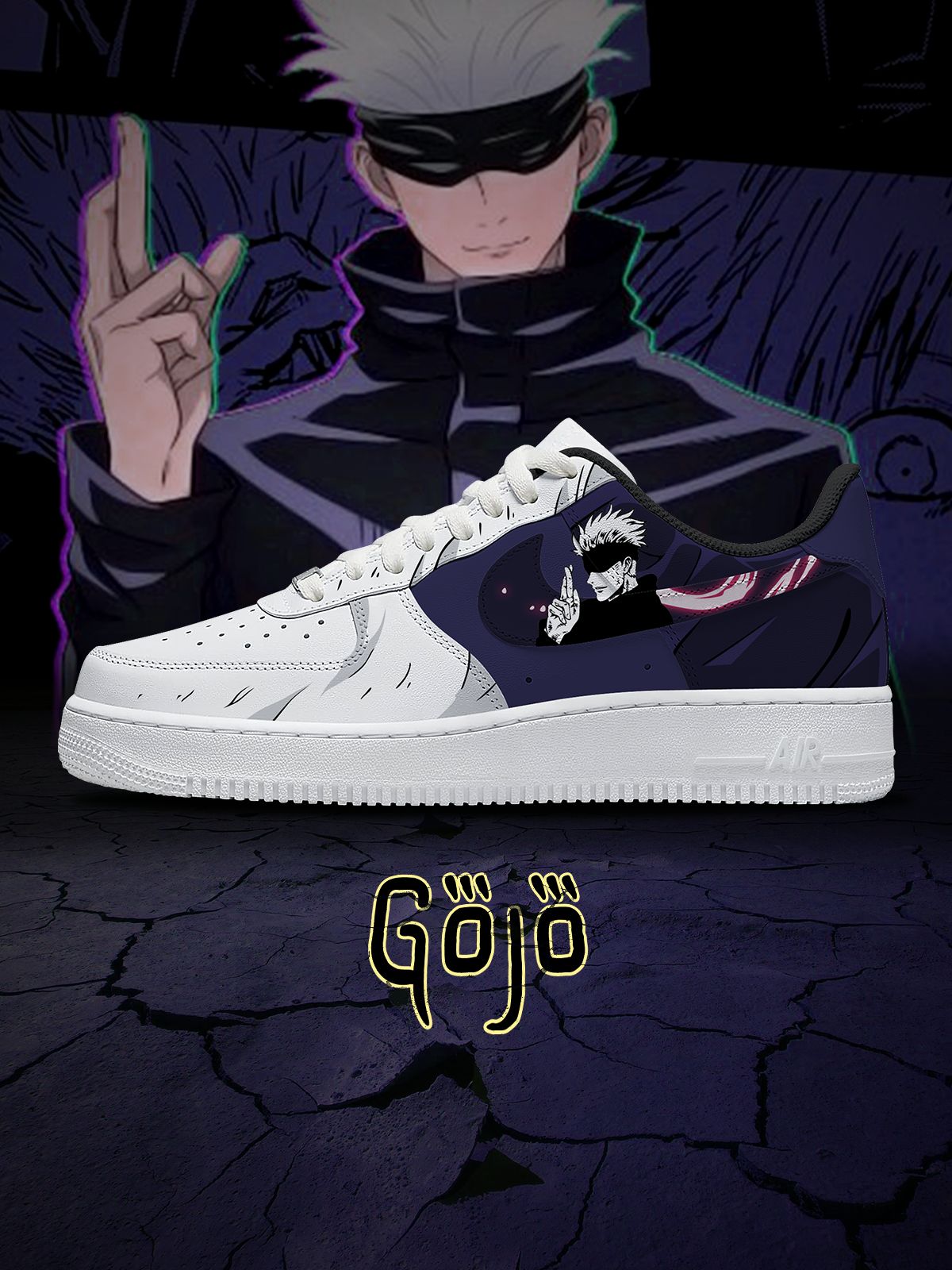 Satoru Gojo V.5 Custom Sneakers