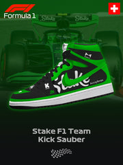 Kick Sauber F.1 V.1 Custom High-Top Sneakers