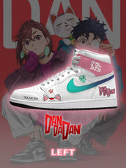 Okarun und Momo V.1 Custom High-Top Sneakers