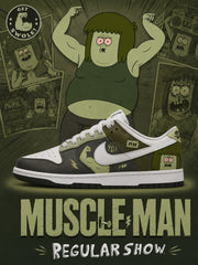 Muscle Man V.1 Custom SB-Style Sneakers