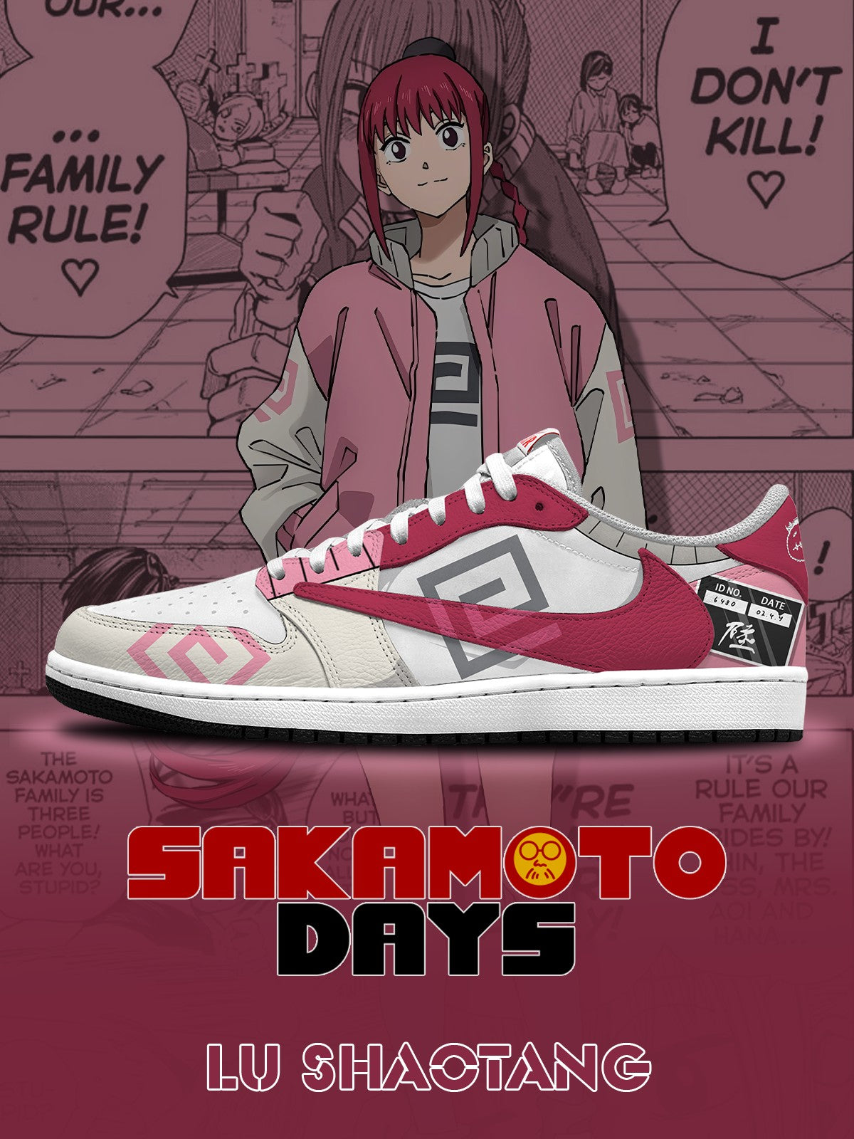 Lu Shaotang V.1 Custom TS Low Sneakers