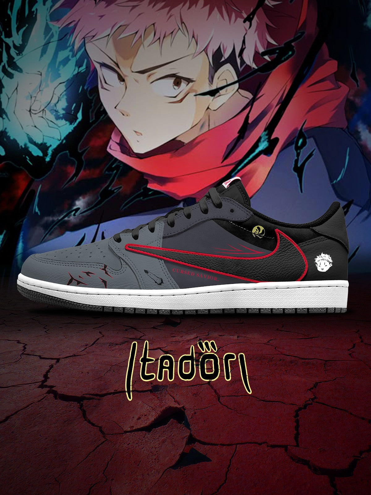 Yuji Itadori V.1 Custom TS Low Sneakers