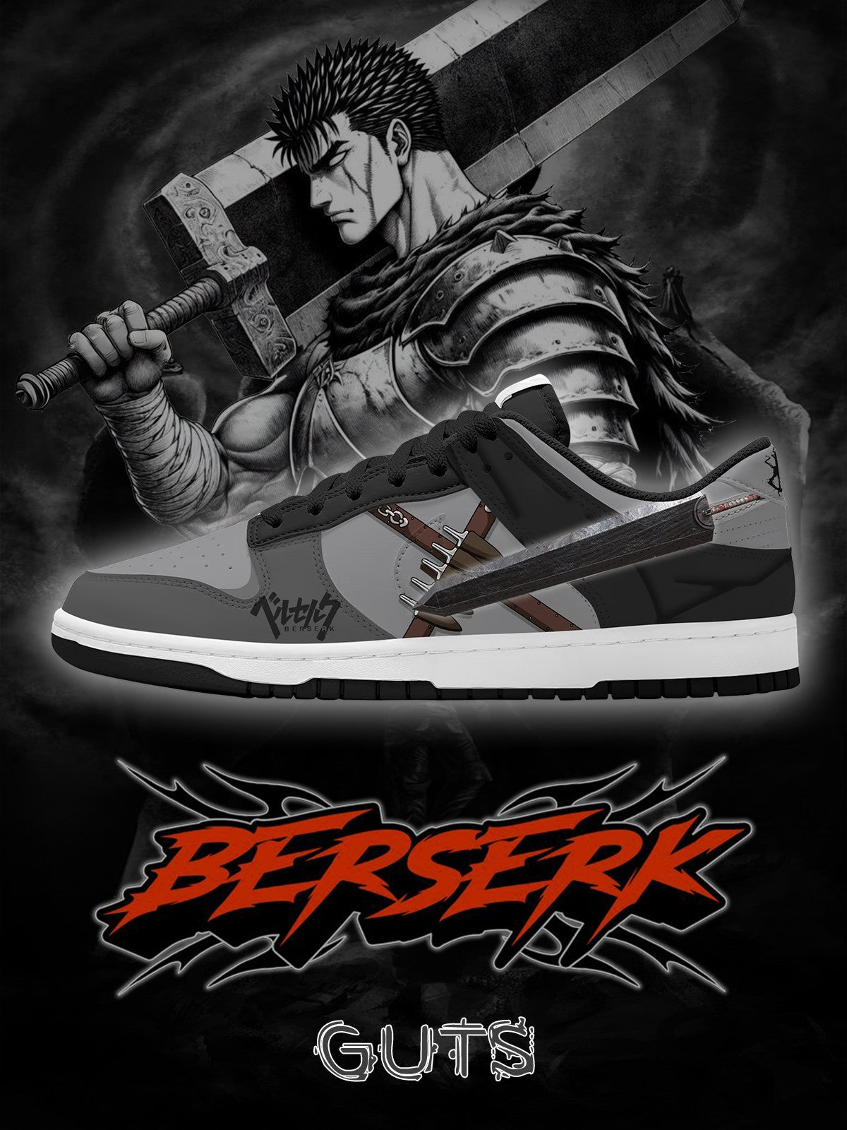 Guts V.3 Custom SB-Style Sneakers