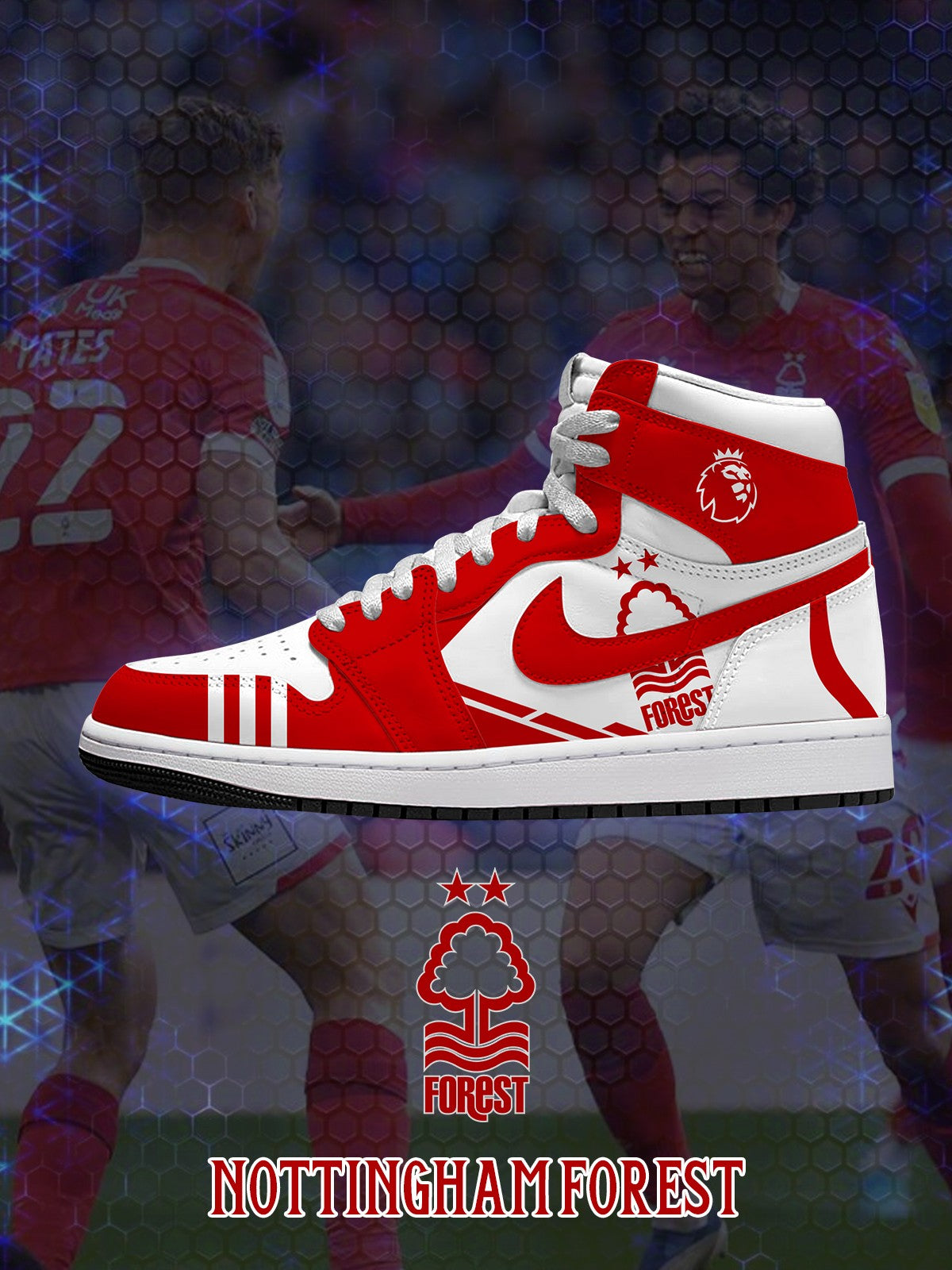 Nottm Forest V.1 Custom High-Top Sneakers