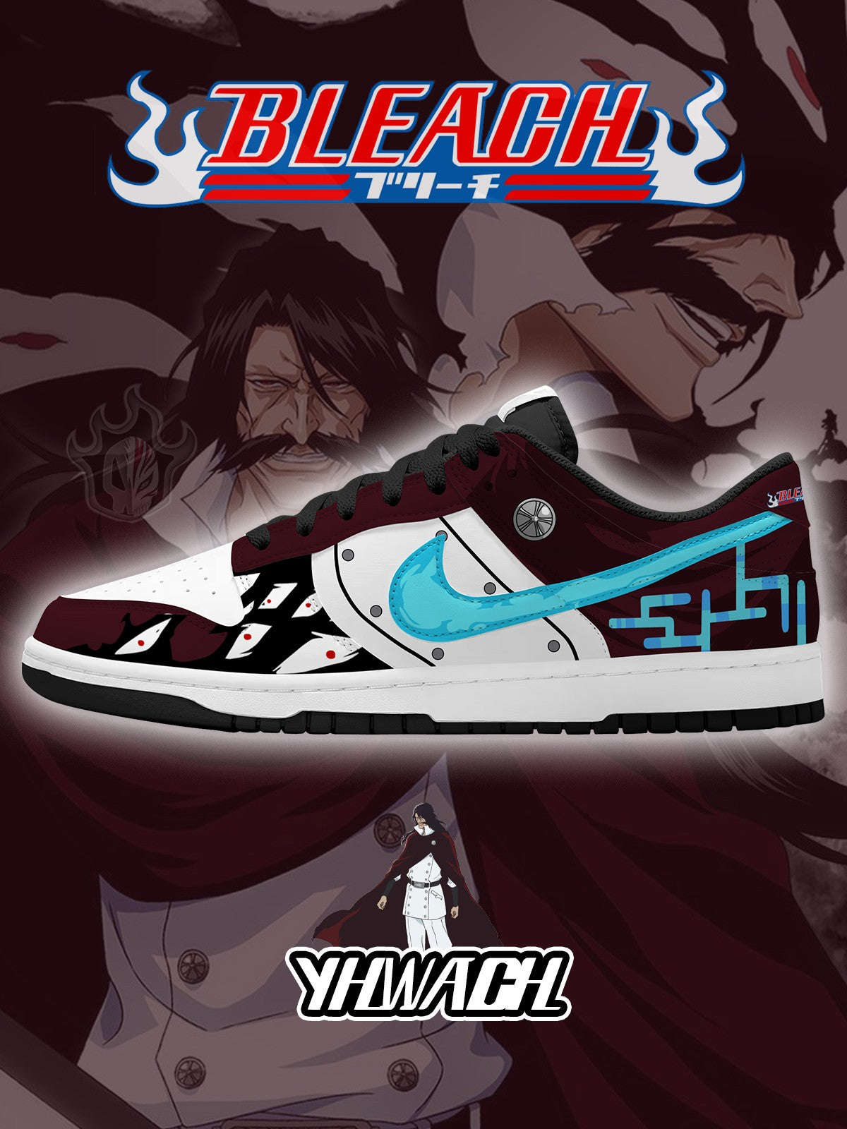 Yhwach V.2 Custom Court-Low Sneakers