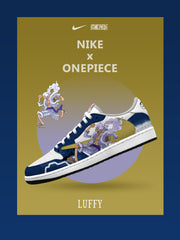 Monkey D. Luffy V.9 Custom TS Low Sneakers