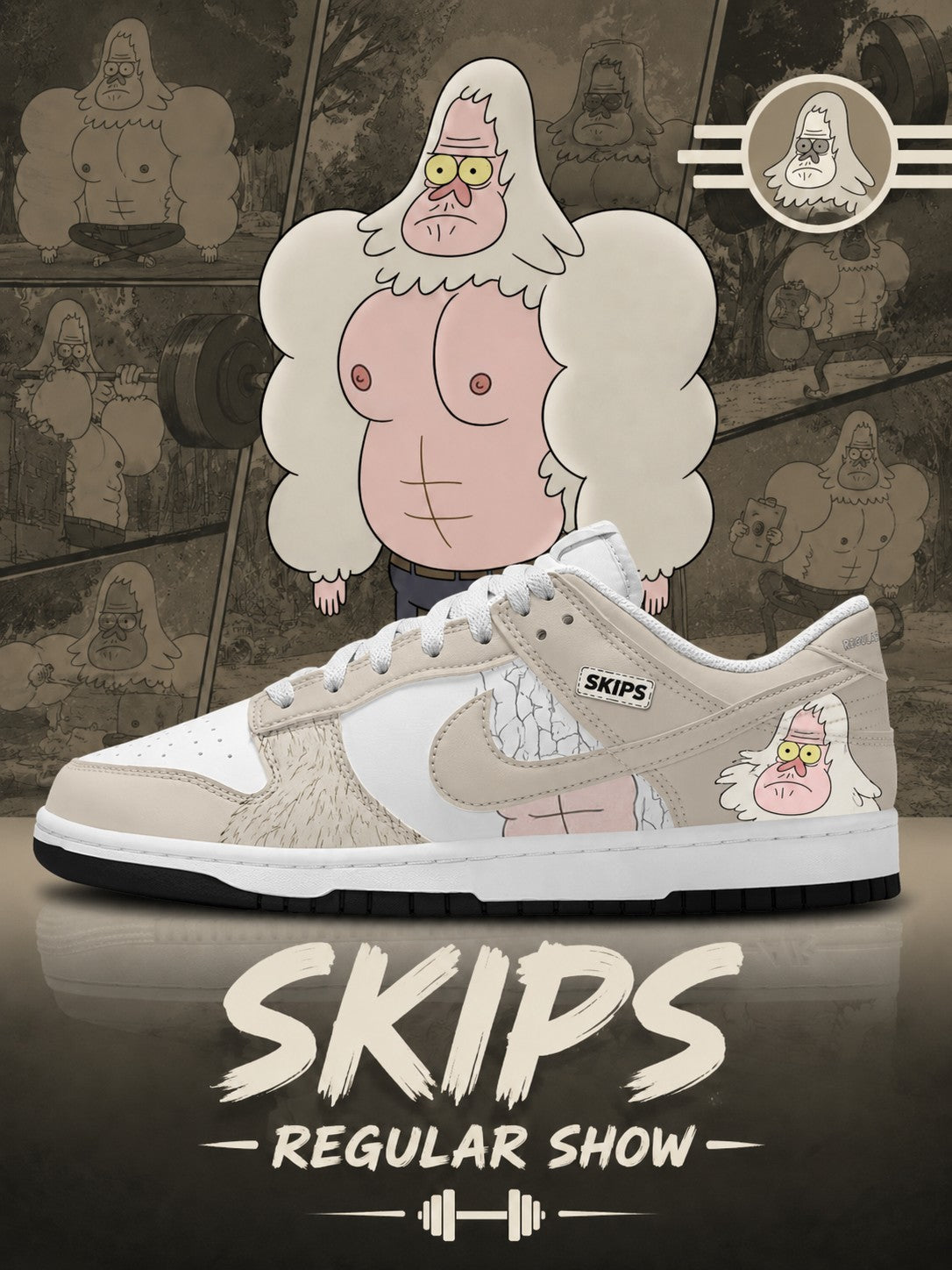 Skips V.1 Custom SB-Style Sneakers