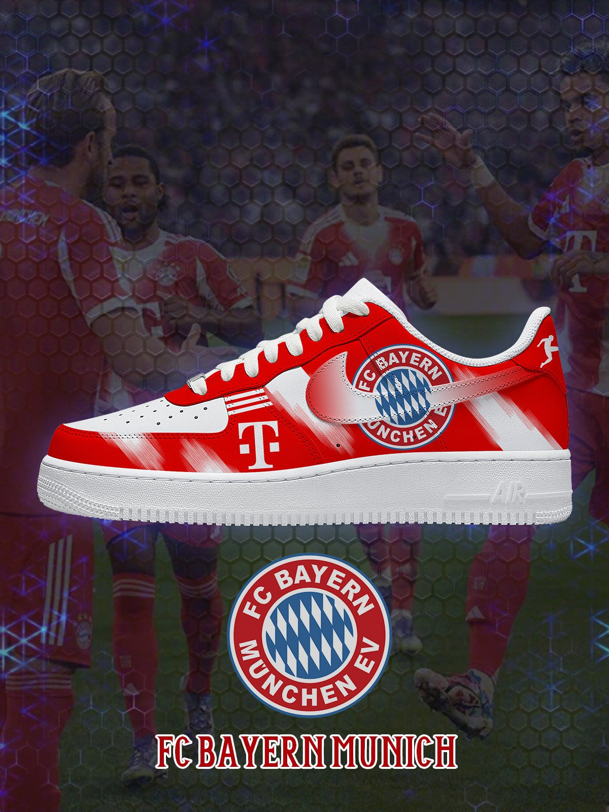 Bayern V.1 Custom Air-Style Sneakers
