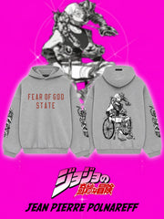 Jean Pierre Polnareff V.1 Custom Ess. Hoodie