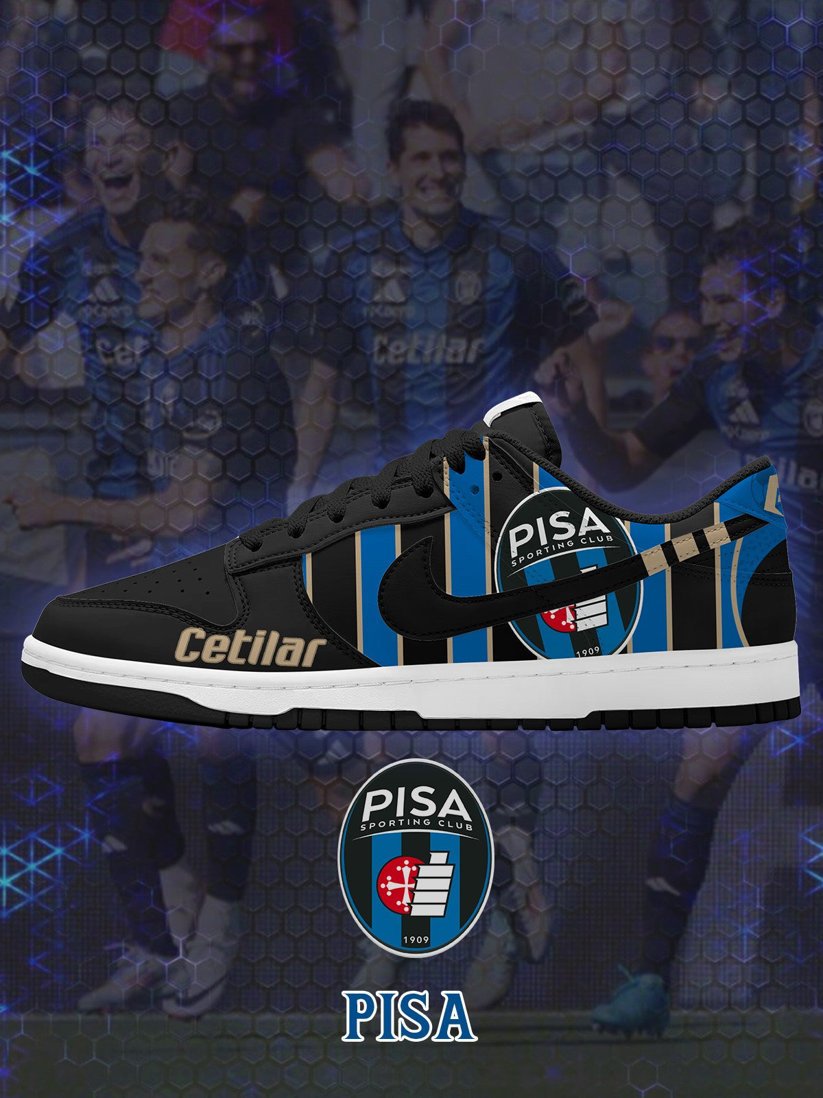 Pisa V.1 Custom SB-Style Sneakers