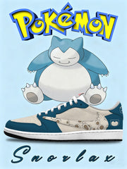 Snorlax V.1 Custom TS Low Sneakers