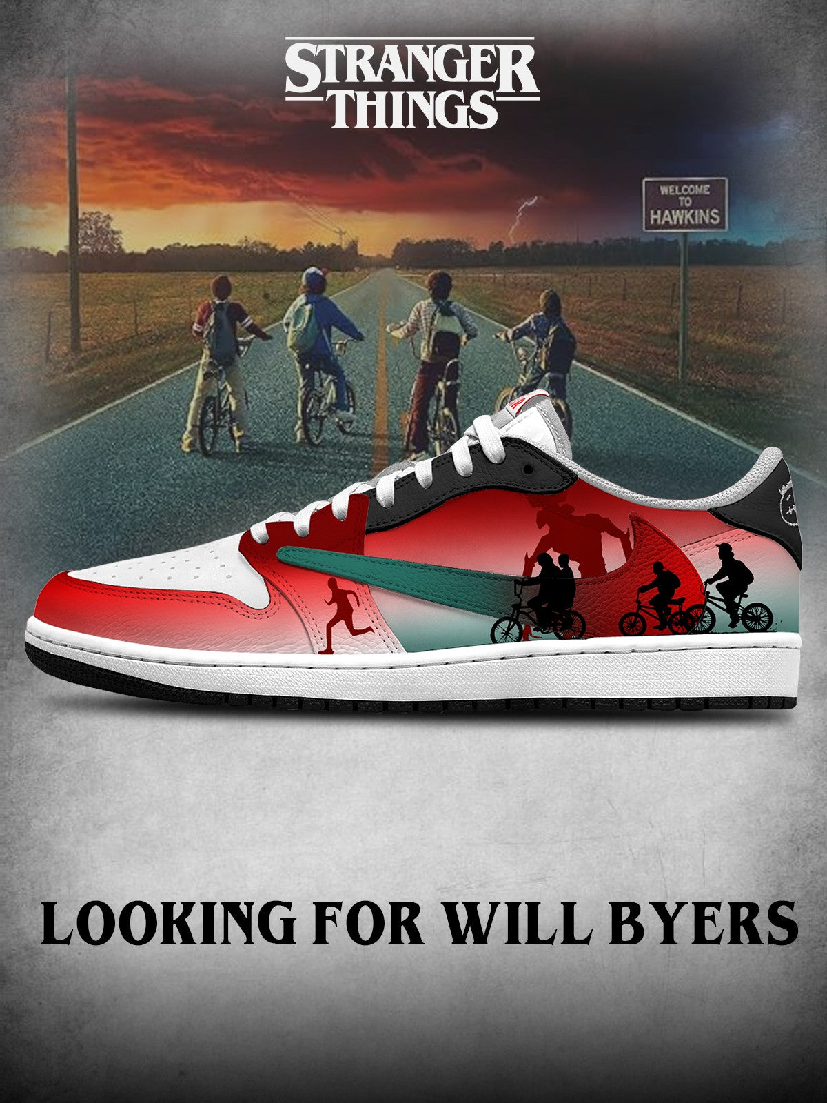 Looking for Will Byers V.1 Custom TS Low Sneakers