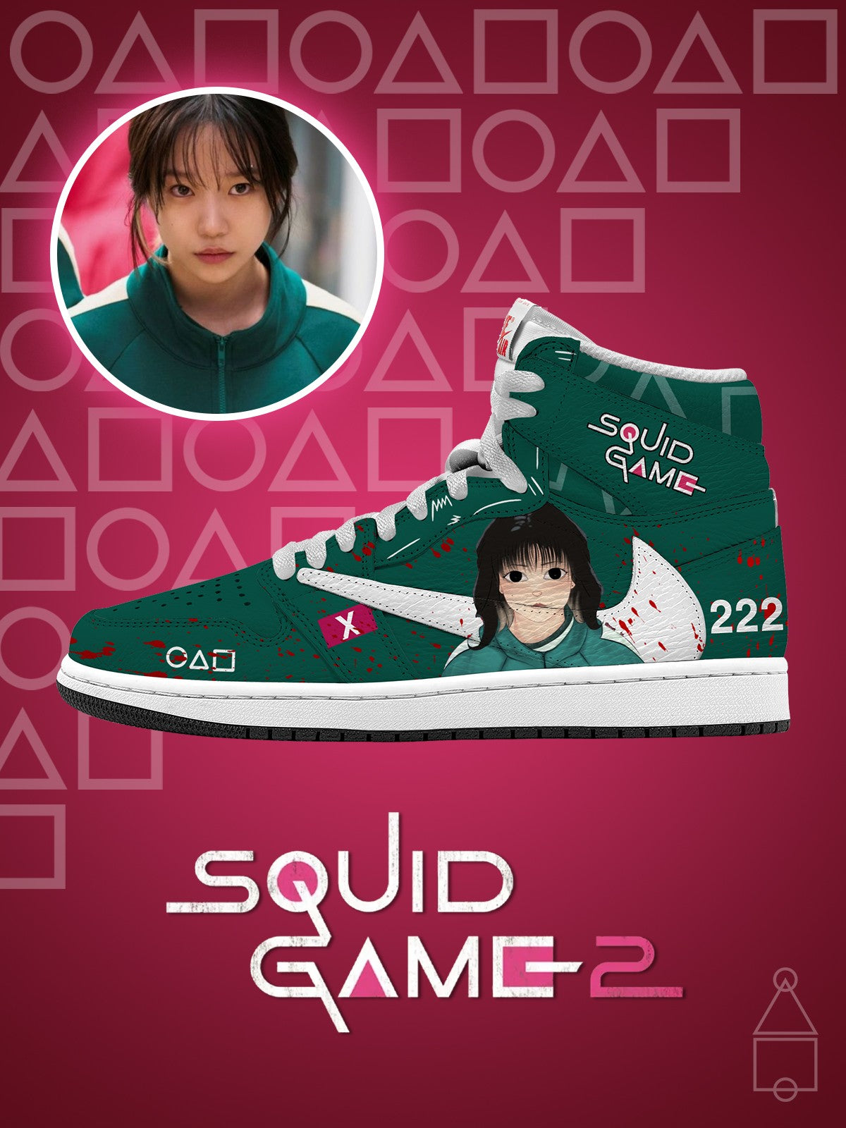 Player 222 V.3 Custom TS High Sneakers